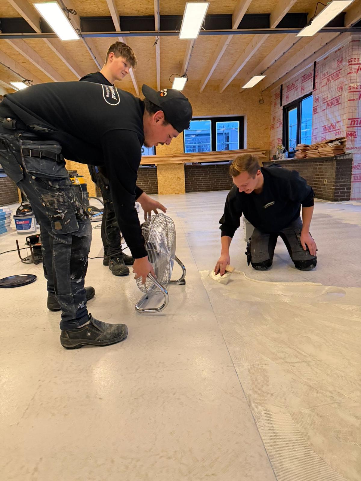 Tijdelijke kantine SV Spakenburg